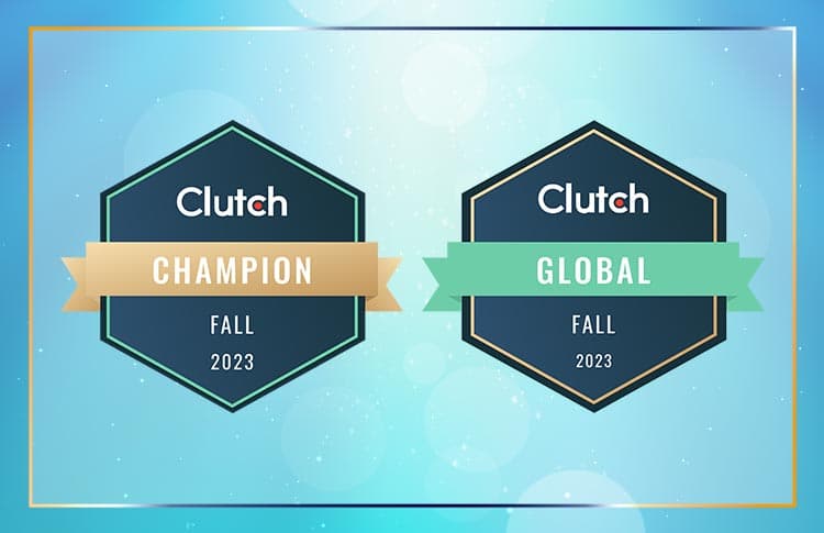 Brainvire Honored Among the Top 10% Global Winners as a 2023 Clutch Champion