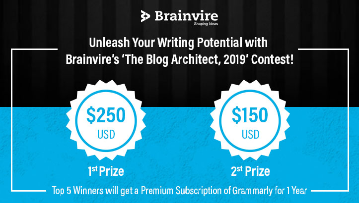 Brainvire's The Blog Architect-2019