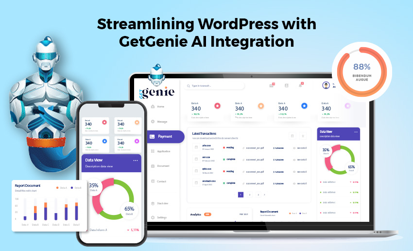 Benefits of WordPress Integration with GetGenie AI