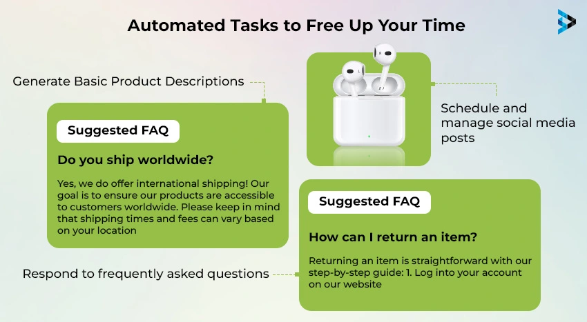 Automated tasks to free up your time