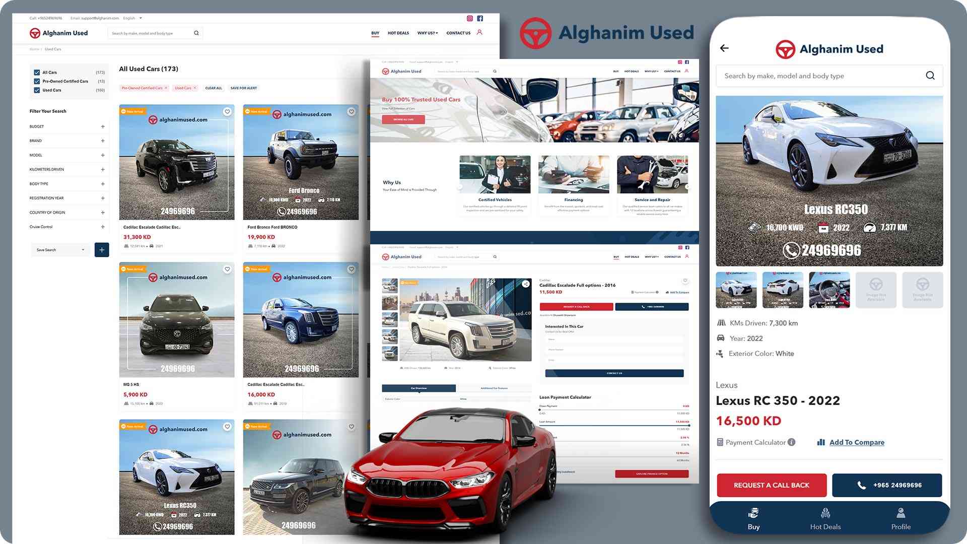 developed a user-friendly app for a major automotive firm