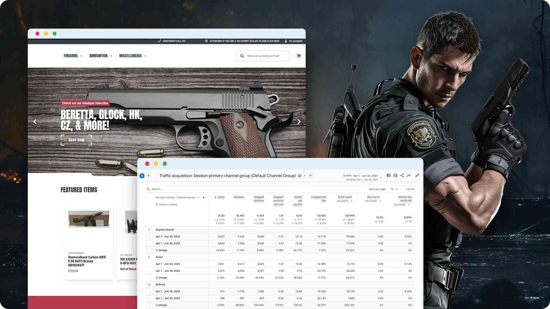 Boosting Organic Traffic for Firearms Retailer by Incorporating SEO Techniques