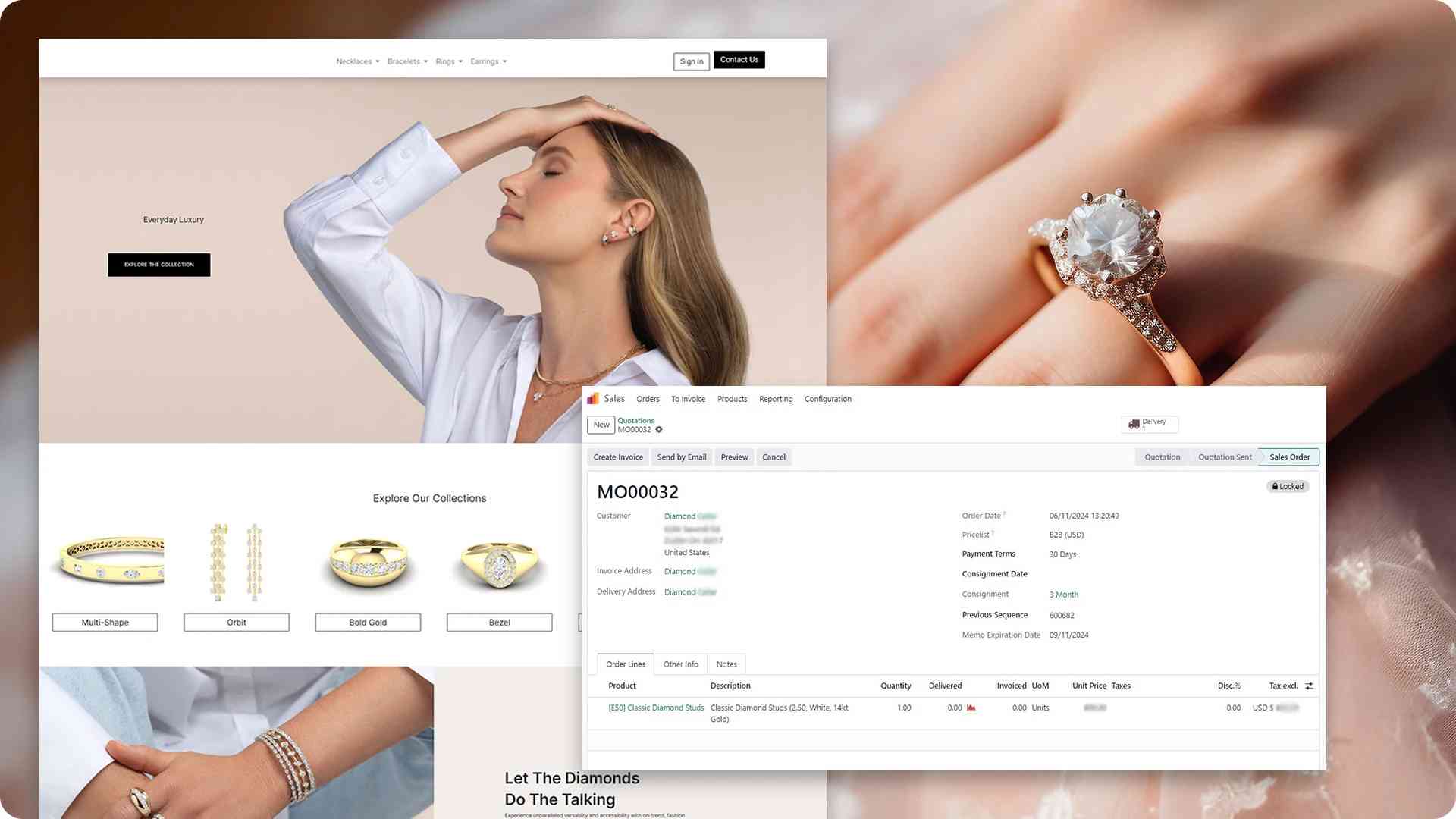 Diamond Jewelry Giant Shines Brighter With Automated Processes Powered by Odoo