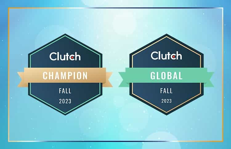 Brainvire Honored Among the Top 10% Global Winners as a 2023 Clutch Champion