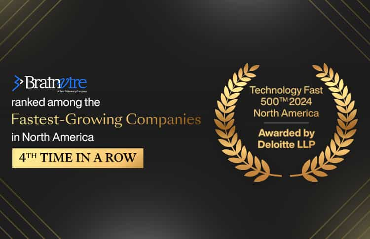 Brainvire Ranked Among the Fastest-Growing Companies in North America on the 2024 Deloitte Technology Fast 500™