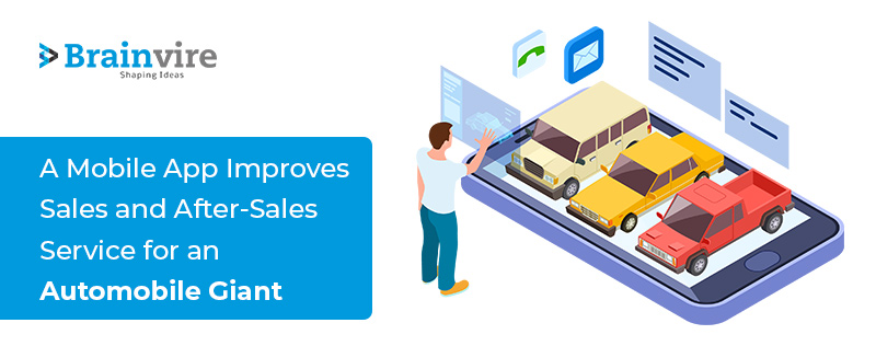 A Mobile App to Enrich Sales and After-Sales Services for A Leading Middle East Automobile Hub
