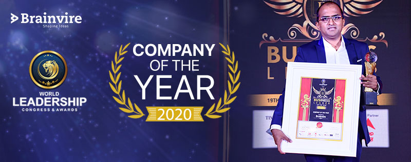 Despite the Global Crises, Brainvire Won ‘Company of the Year’ Award