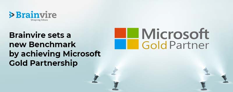 Brainvire Becomes Microsoft Gold Partner for Pioneering Work in Microsoft Solutions