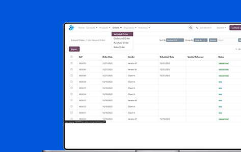 Odoo Portal Development for Logistics Solution