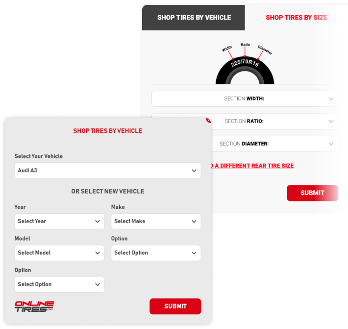 Enhanced Tire and Wheel Selection Platform