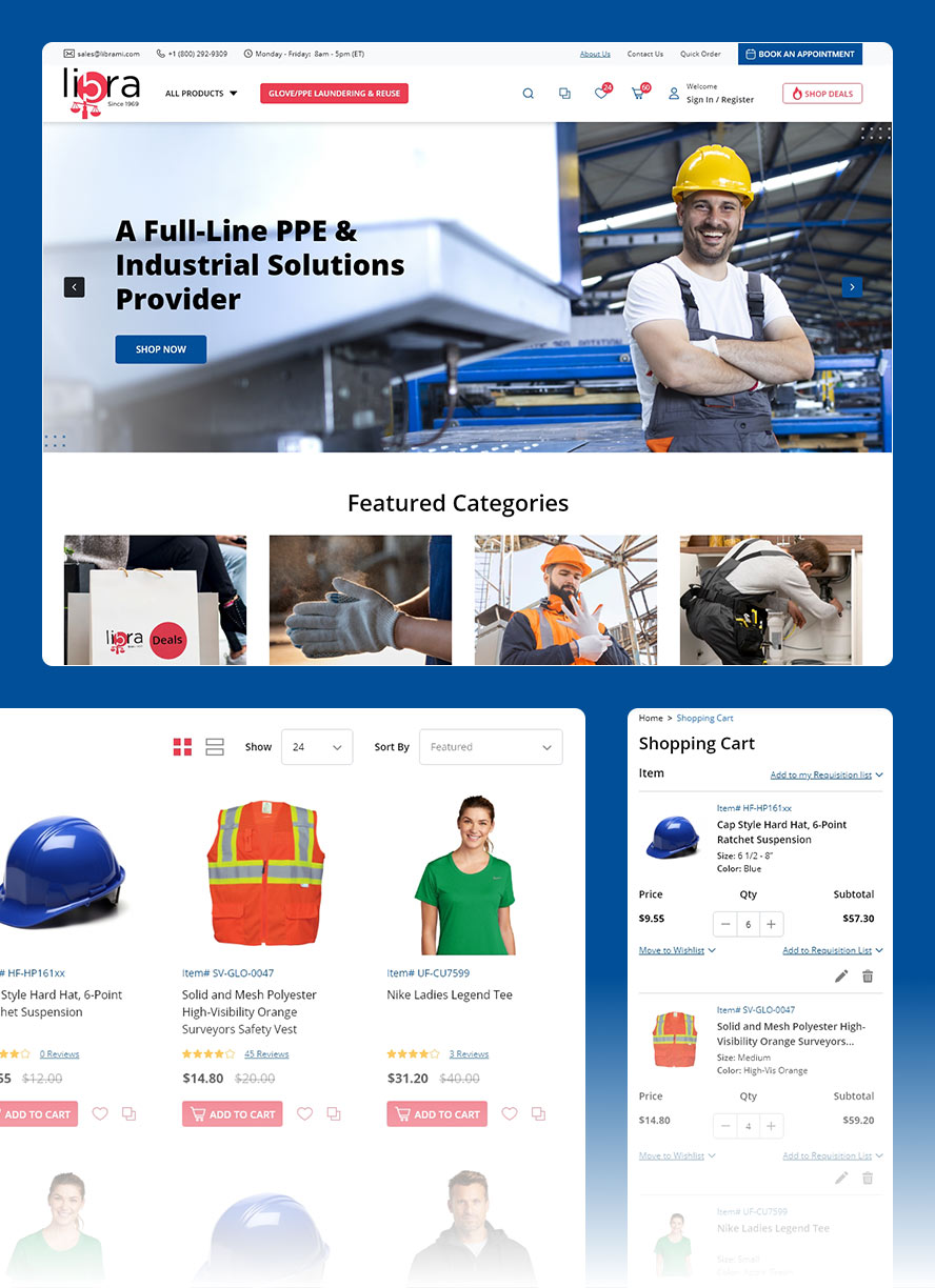 enhanced uiux experience for wholesale safety equipment buying journey