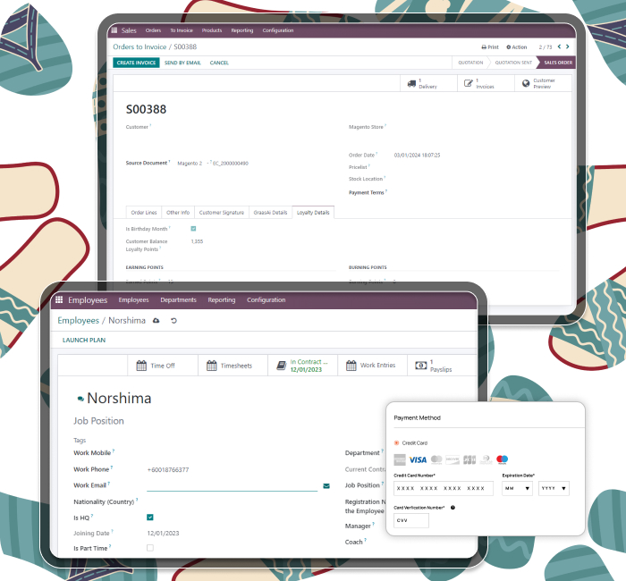 odoo modules for footwear ecommerce