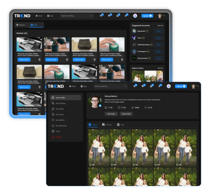 Built-in Editor for Seamless Video Editing