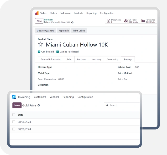 Developed Custom Fields and Reports