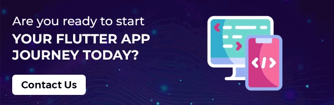 Flutter app journey today
